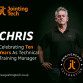 This month marks Chris Brown's 10-year anniversary at Jointing Tech, recognising over 50 years in the power industry.