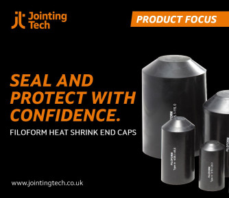 Filoform Heat Shrink End Caps ensure reliable sealing for power cables, telecoms, and general cable installations, preventing moisture ingress and mechanical damage.