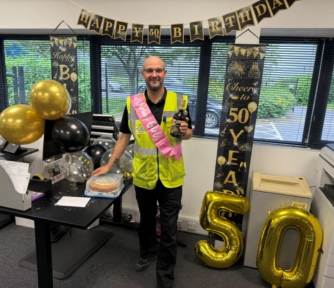 Wishing Stuart a happy 50th birthday