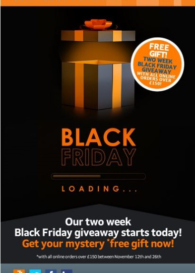 Black Friday Giveaway Starts Today!