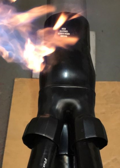 Jointing Tech Conduct 33kV Resin Filled Trifurcating Joint (Heat Shrink) Training