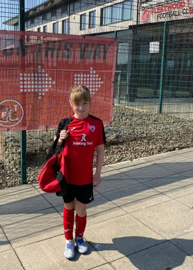 #TeamJT Continue to Sponsor Morecambe Girls Football Club