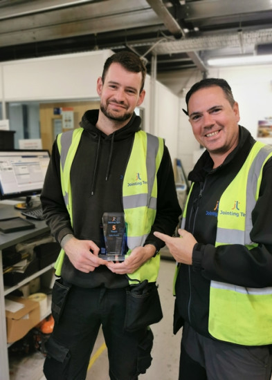 Congratulations Tyler on your 5-year workiversary!