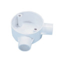 Round PVC Box Angle