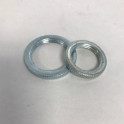 Lockrings Milled Edge BZP - CLEARANCE