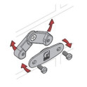 Adjustable Metal Tape Clip – CLEARANCE ITEMS
