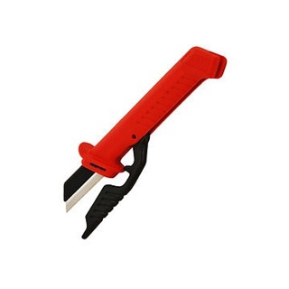 Knipex 1000v Insulated Knife with Blade Safety Guard