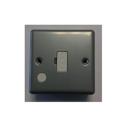 Fused 13A Metal Unswitched Spur