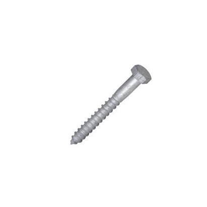 Coach Screws, Hex Head Galvanised
