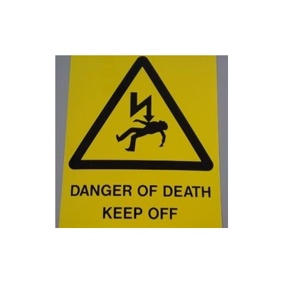 Danger of Death Label