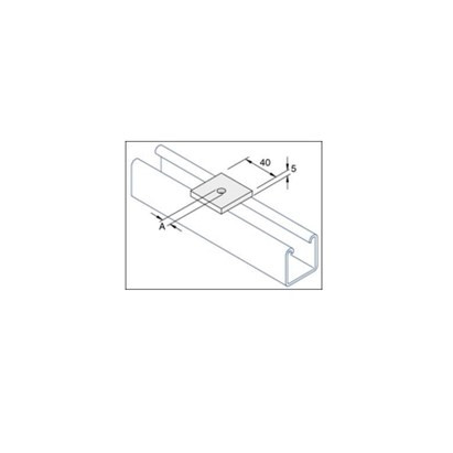 Square Plate Washer - Galvanised