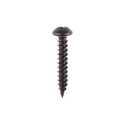 Woodscrew Black Pozidrive Round Head