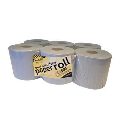 ProSolve Centrefeed blue paper rolls