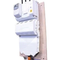 All-insulated polyphase LV metering chamber directly coupled to either the Lucy 200A, 400A or 600A Heavy Duty Cut Outs fitted with cable trough and mounted on a fire retardant plywood back board. Metering chamber module can also be sourced as a retrofit option for assembly to Lucy Heavy