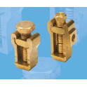 Tyco Brass CNE Termination Type 1 with M12 Bottom & Side Hole & Single Shear Bolt