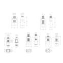 These connectors are intended for jointing the combined neutral and earth conductors of waveform CNE cables