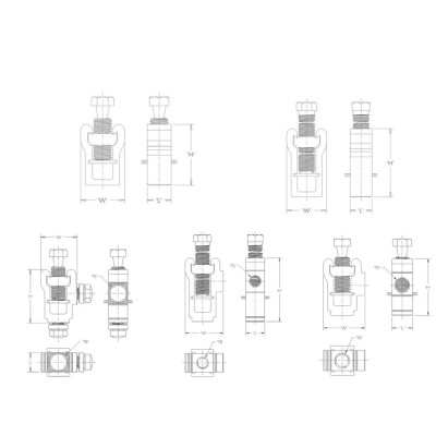 These connectors are intended for jointing the combined neutral and earth conductors of waveform CNE cables