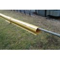 Electrical overhead line shrouding has been designed for ease of installation on overhead lines and conductors whilst offering complete protection