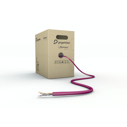 Prysmian UC400 Cat.6 U/UTP SD LSHF B2ca violet Cat 6 Cable