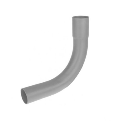 The BT Duct 54mm 90 Degree Bend (Grey)