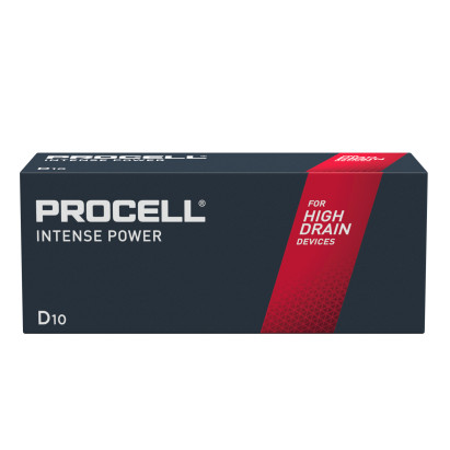 Duracell Procell Intense Power Alkaline D Pack of 10