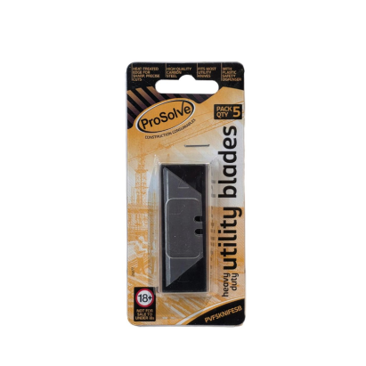 ProSolve Safety Knife Utility Blades (Pack of 5)